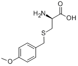 S-P-METHOXYBENZYL-D-CYSTEINE结构式
