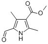 Structure of METHYL 5-FORMYL-2,4-DIMETHYL-1H-PYRROLE-3-CARBOXYLATE