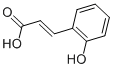 Chemical structure of 2-HYDROXYCINNAMIC ACID