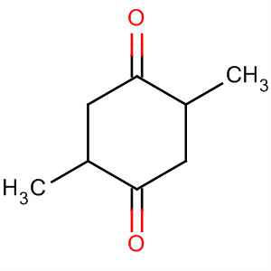 Structure of 1,4-Cyclohexanedione, 2,5-dimethyl-