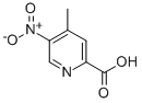 Structure of 4-METHYL-5-NITRO-2-PYRIDINECARBOXYLIC ACID