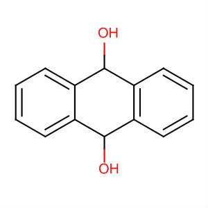 Structure of 9,10-Anthracenediol, 9,10-dihydro-