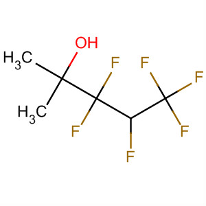 Structure of 2,2,3,4,4,4-HEXAFLUORO-1,1-DIMETHYLBUTANOL