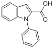 Structure of 1-PHENYL-1H-INDOLE-2-CARBOXYLIC ACID