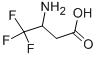 Structure of 3-AMINO-4,4,4-TRIFLUOROBUTYRIC ACID