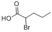 Structure of 2-Bromovaleric acid