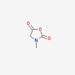Structure of 2,5-oxazolidinedione, 3-methyl-