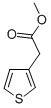 Structure of METHYL THIOPHENE-3-ACETATE
