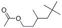 Structure of 3,5,5-TRIMETHYLHEXYL ACETATE
