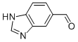 Structure of 1H-BENZIMIDAZOLE-5-CARBOXALDEHYDE 97+%