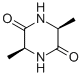环(丙氨酰-丙氨酰)结构式