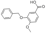Structure of 3-BENZYLOXY-4-METHOXYBENZOIC ACID