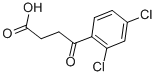 Structure of 4-(2,4-DICHLOROPHENYL)-4-OXOBUTYRIC ACID