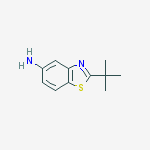 5-BENZOTHIAZOLAMINE,2-(TERT-BUTYL)-结构式