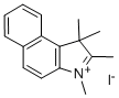 Structure of 1,2,3,3-Tetramethylbenz[e]indolium iodide