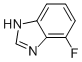 Structure of 1H-BENZIMIDAZOLE, 4-FLUORO-
