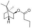Structure of Isobornyl butyrate