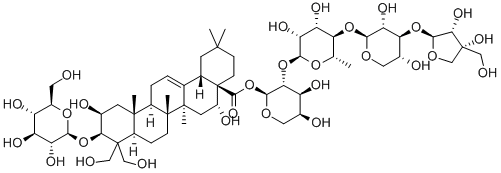 Chemical structure of Platycodin D
