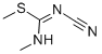 Structure of N-CYANO-N,S-DIMETHYLISOTHIOUREA
