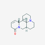 1H,5H,10H-dipyrido[2,1-f:3',2',1'-ij][1,6]naphthyridin-10-one, 2,3,6,7,7a,8,11,13a,13b,13c-decahydro-, (7aS,13aR,13bS,13cS)-结构式