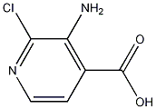 Structure of 3-Amino-2-chloropyridine-4-carboxylic acid