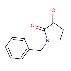 Structure of 2,3-Pyrrolidinedione, 1-(phenylmethyl)-