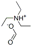Structure of TRIETHYLAMMONIUM FORMATE