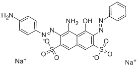 Structure of AMIDO GREEN BLACK B