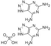 Structure of 8-AZA-2,6-DIAMINOPURINE SULFATE
