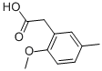 Structure of (2-METHOXY-5-METHYLPHENYL)ACETIC ACID