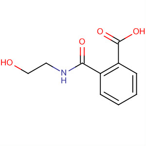 Structure of Benzoic acid, 2-[[(2-hydroxyethyl)amino]carbonyl]-
