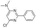 Structure of N-(6-chloro-2-phenyl-4-pyrimidinyl)-N,N-dimethylamine