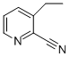 Structure of 2-Cyano-3-ethylpyridine