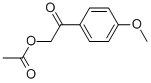 Structure of 2-(4-Methoxyphenyl)-2-oxoethyl acetate