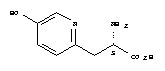Structure of L-AZATYROSINE
