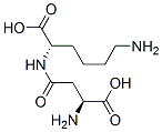 Structure of (2S)-6-amino-2-[[(3S)-3-amino-4-hydroxy-4-oxobutanoyl]amino]hexanoic acid