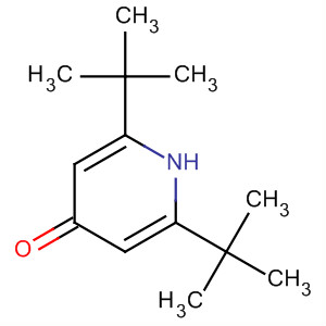Structure of 4(1H)-Pyridinone, 2,6-bis(1,1-dimethylethyl)-
