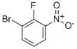Structure of 3-BROMO-2-FLUORONITROBENZENE