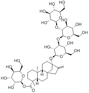 Structure of REBAUDIOSIDE A