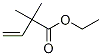 Structure of ethyl 2,2-dimethylbut-3-enoate