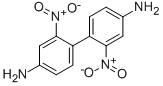 Chemical structure of 2,2-dinitrobenzidine
