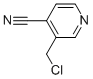 Structure of 3-(CHLOROMETHYL)ISONICOTINONITRILE