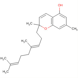 Structure of (2R)-2-[(3E)-4,8-DIMETHYL-3,7-NONADIEN-1-YL]-2,7-DIMETHYL-2H-1-BENZOPYRAN-5-OL