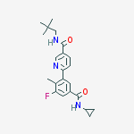 Structure of GW856553X