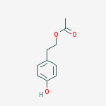 Structure of 2-(4-hydroxyphenyl)ethyl acetate