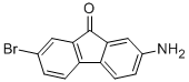 Structure of 2-AMINO-7-BROMO-9-FLUORENONE