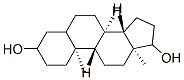 Structure of (8R,9S,10S,13S,14S)-10,13-dimethyl-2,3,4,5,6,7,8,9,11,12,14,15,16,17-tetradecahydro-1H-cyclopenta[a]phenanthrene-3,17-diol