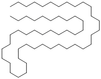 Structure of ALKANE C54