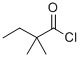 Structure of 2,2-Dimethylbutyryl chloride