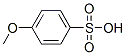 Structure of p-Methoxybenzenesulfonic acid